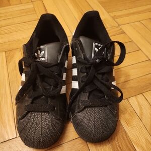 Adidas Classic Black and White Trainers